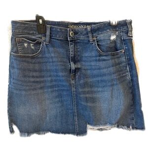 A&E Jean Mini Skirt